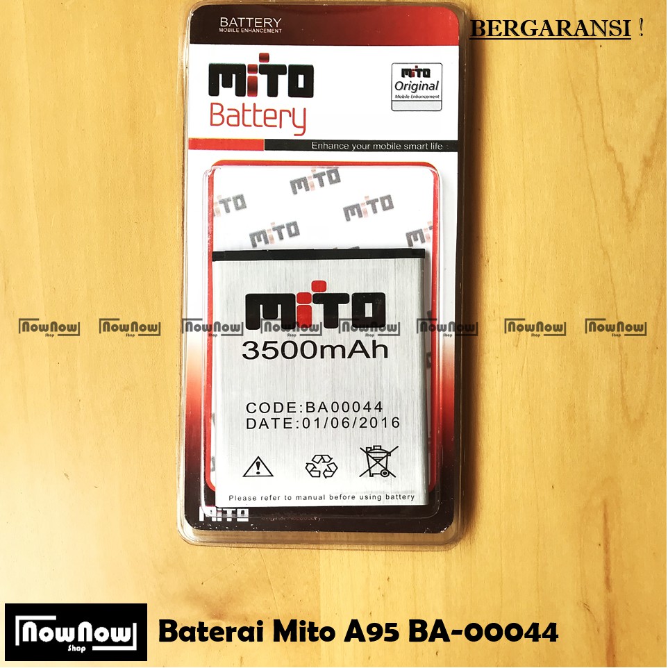 Baterai Mito A95 BA-00044 Original Batre Battery HP BA00044
