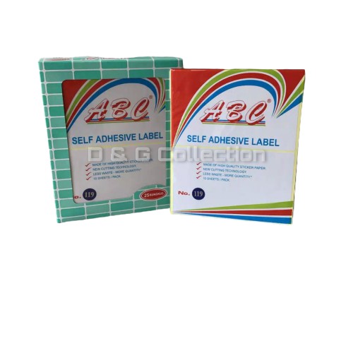 

LABEL ABC 119/ STIKER LABEL /SELF ADHESIVE/ LABEL UNDANGAN