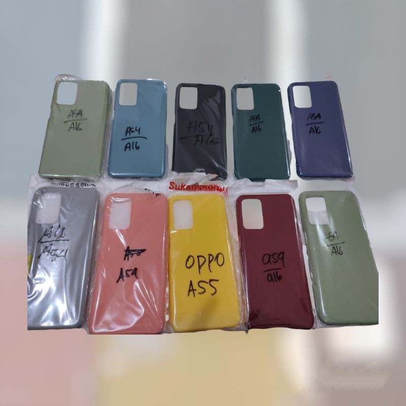 CASE MACARON REDMI NOTE 10 REALME C20 VIVO Y50 OPPO A54