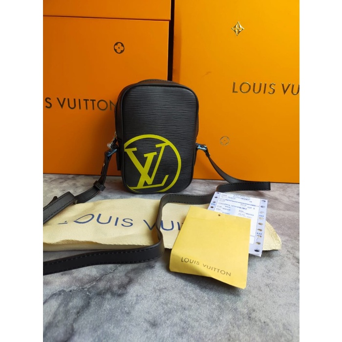 TAS SELEMPANG PRIA LV BRANDED MIRROR ORIGINAL TSP-091