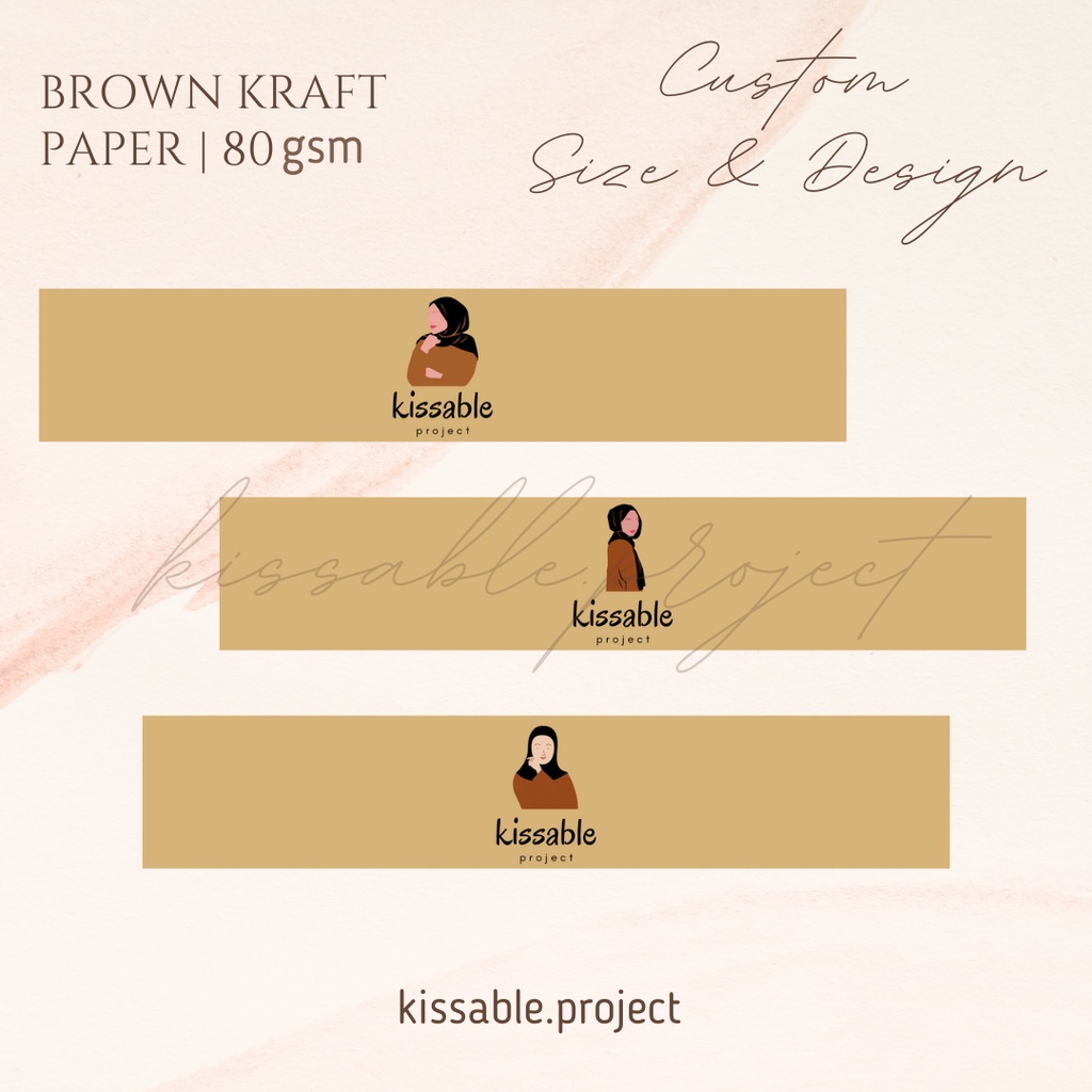 

Roll Label Aesthetic | Gift | Hampers | Hijab| for Hampers or Giftbox