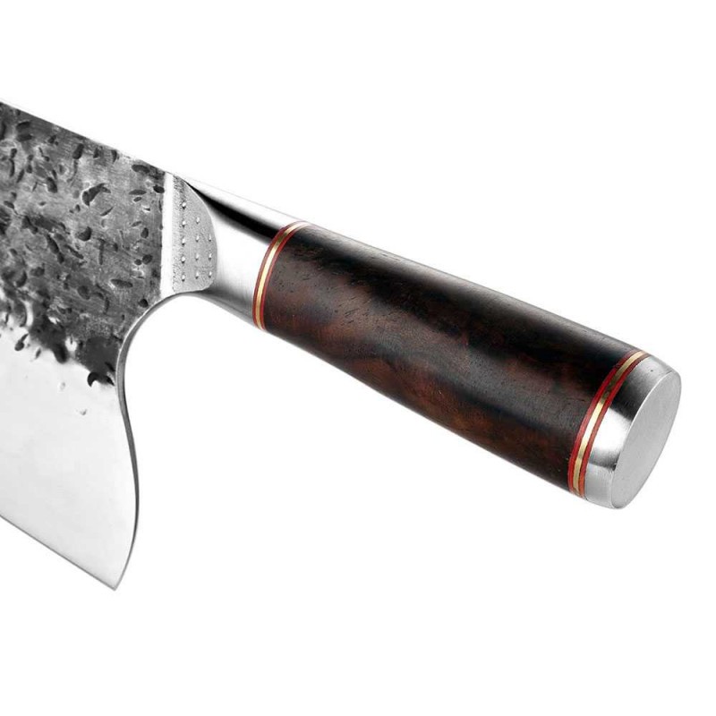 Pisau Dapur Tajam Memasak Daging Golok Koki Chef Knife Carbon steel