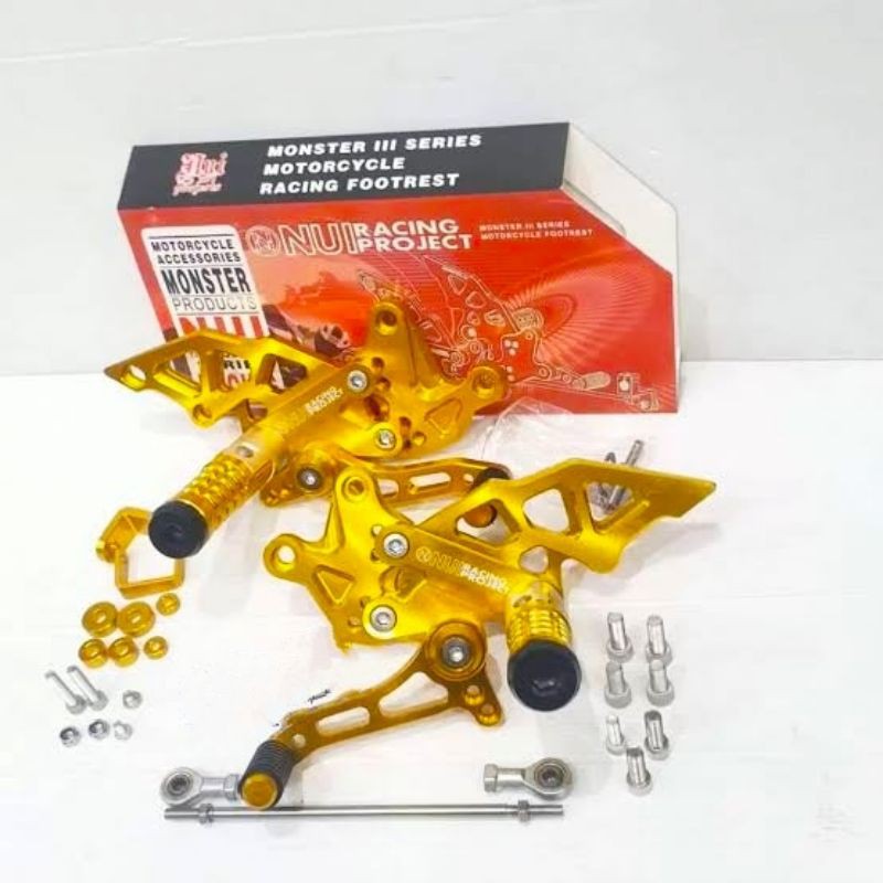 Footstep Underbone NUI R25 MT25 R15 V3 New Monster 3 Lipat not ktc bikers