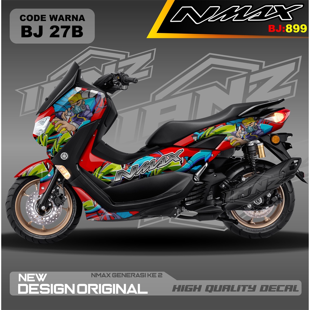 STIKER NEW NMAX FULL BODY / DECAL FULL BODY NMAX / DECAL STIKER FULL BODY NMAX / sticker nmax / decal nmax / stiker motor nmax / decal new nmax / STIKER DECAL NMAX TERBARU