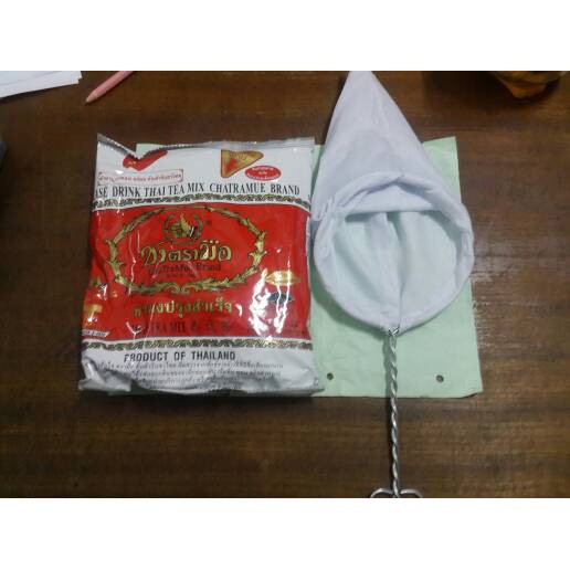 

Thai Tea Number One Brand Cha Tramue 400 gr Saringan tea