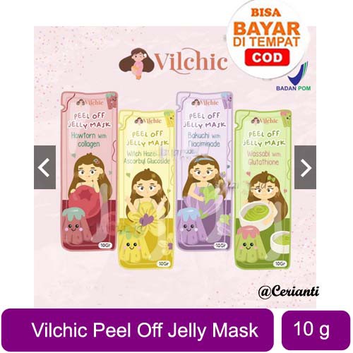 Vilchic Masker Peel Off Jelly Mask Bpom 10 g_Lynn Design