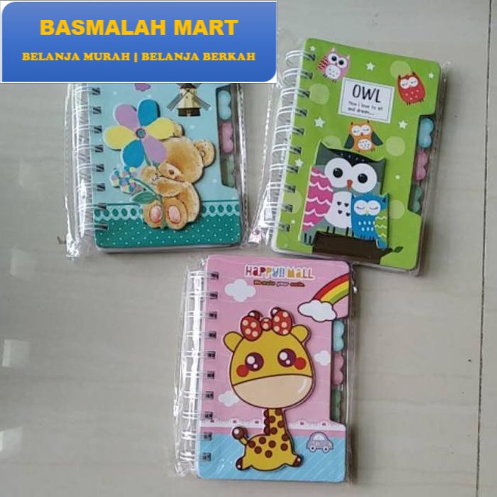 

Notebook spiral kecil | buku catatan | diary Murah Berkualitas