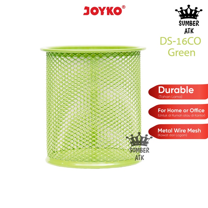 

Unik Desk Set Pen Holder Tempat Alat Tulis Jaring Jala Joyko Ds-16Co Diskon