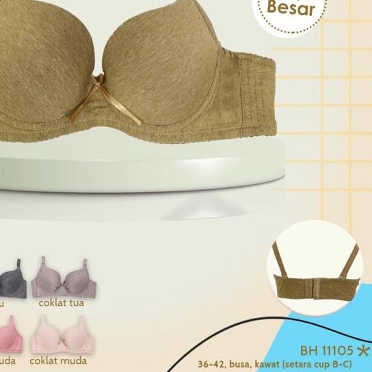 Bra BH Sorex 11105 Kawat Cup C UK 34-40