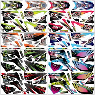 Striping Klx 150 S L Old Lama Variasi Kawasaki Decal Sticker