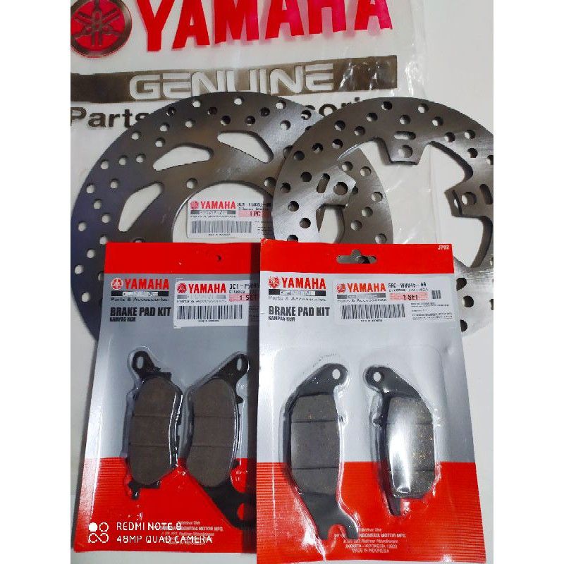 PIRINGAN CAKRAM DEPAN&PIRINGAN CAKRAM BELAKANG+DISPED VIXION NEW