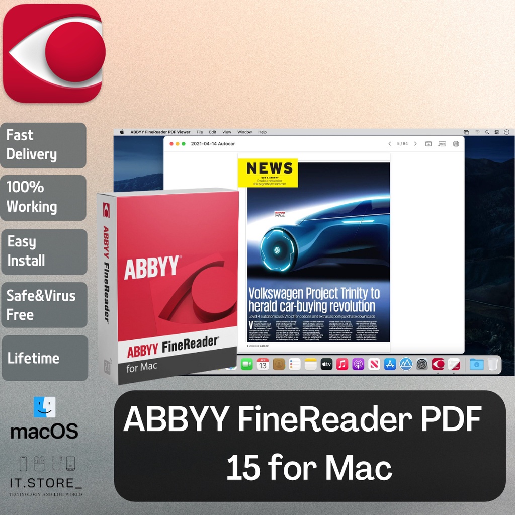 

ABBYY FnRdr PDF 15 Lftm fr Intl nd M1 Chp Appl Slcn McOs/Mcbk/Mc Fll Vrsn