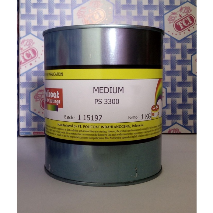 

(TERLARIS) Tinta Sablon Policoat Medium