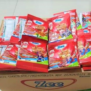 

1 KARTON Susu ZEE Sachet Coklat/Vanilla 1 renceng isi 10 @40gr