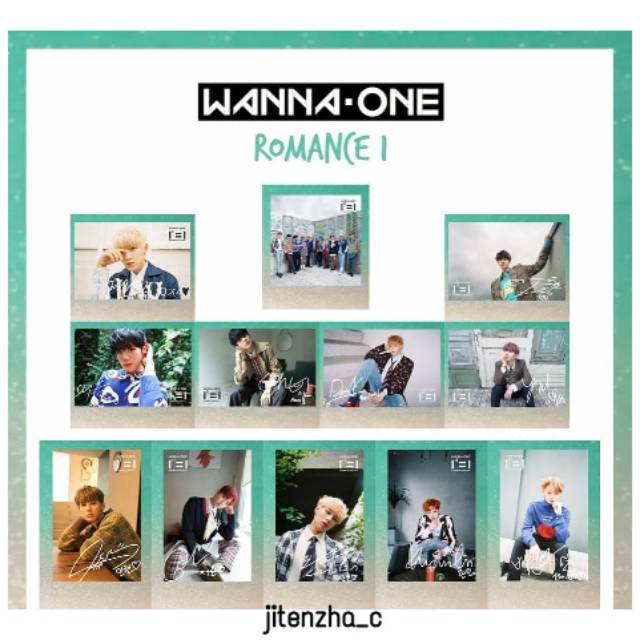 SIGNED POLAROID WANNA ONE