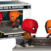 Funko POP Comic Moments - DC - Batman - Red Hood vs Deathstroke