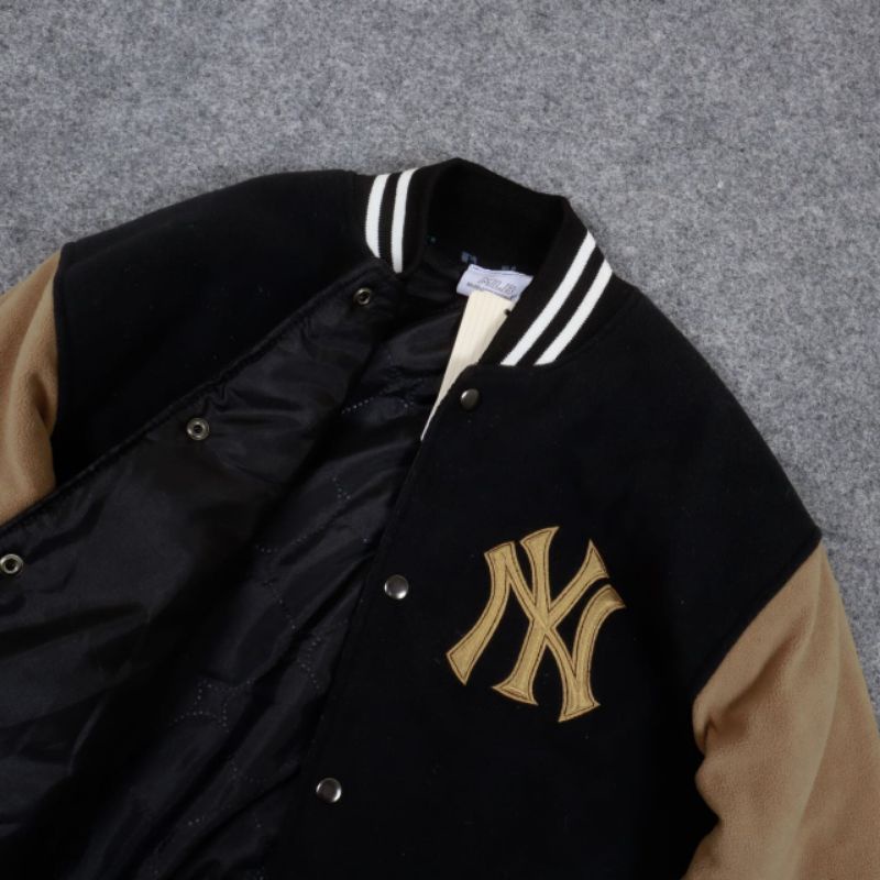 JAKET BOMBER NEW YORK HIGH QUALITY CASUAL HYPE FASHION PRIA
