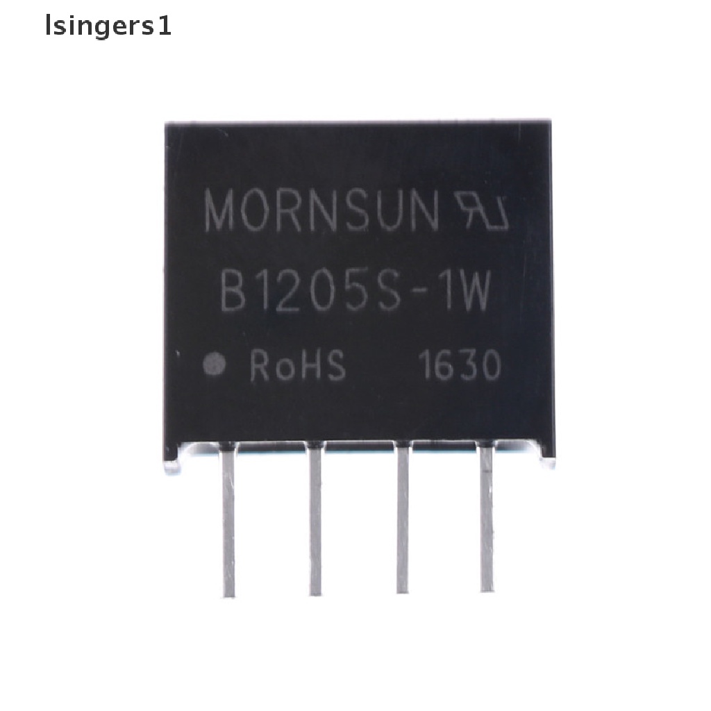 (lsingers1) B1205s-1w Konverter Isolated Power Supply DC-DC In12V Out 5V Warna Hitam