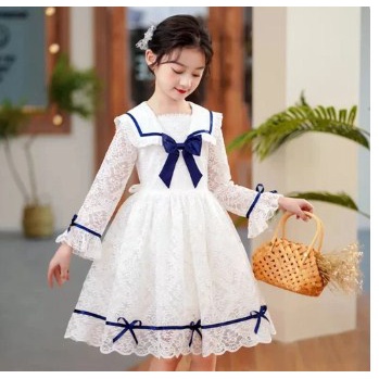 DRESS ANAK PEREMPUAN IMPORT DRESS BROKAT ANAK - BROKAT DRESS ANAK BALITA - BAJU GAUN DRESS BRUKAT AN