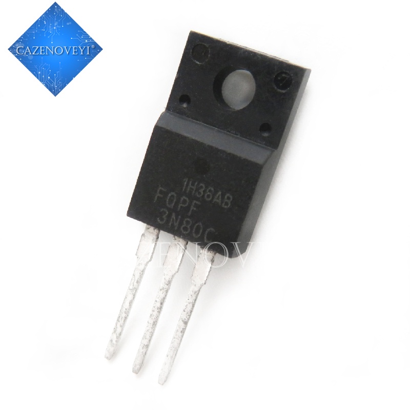 10pcs Ic Fqpf3N80C F3Nk80Z To-220F 3a 800v