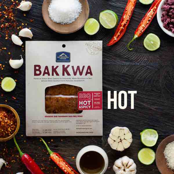 

Bali Highland Organik - Pork Bakkwa Hot & Spicy (100g) Frozen