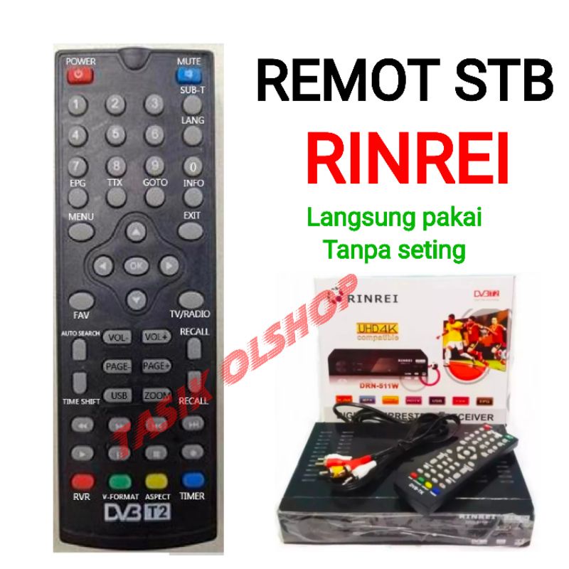 REMOT STB RINREI REMOT SET TOP BOX RINREI