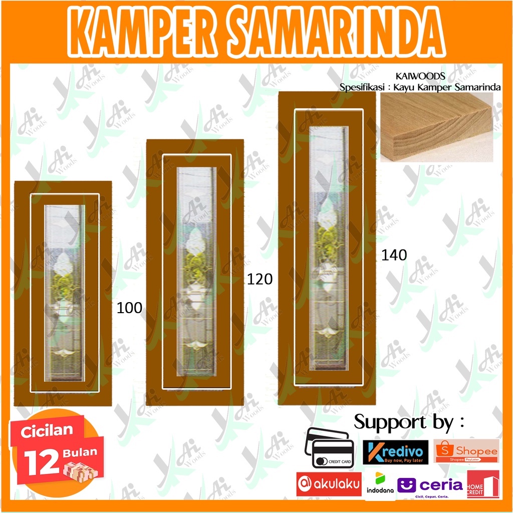 Kusen dan Daun Jendela Kayu Kamper Samarinda Oven