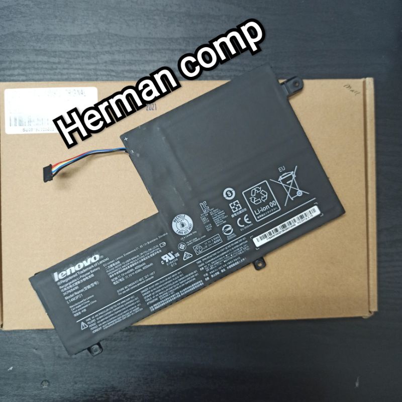 Original Baterai Lenovo Flex 3 1470 1570 1580 Flex3-14 Series Edge 2 1580