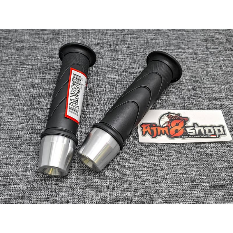 Handgrip Sarung Gas HONDA + JALU Chrome grip handfat + jalu crome model pcx handgrip jalu stang crome sonic beat scoopy pcx vario genio spacy pcx adv fu supra vario 110 grip rcb vario mio freego 150 125 cbr kharisma xeon mio spacy grip honda