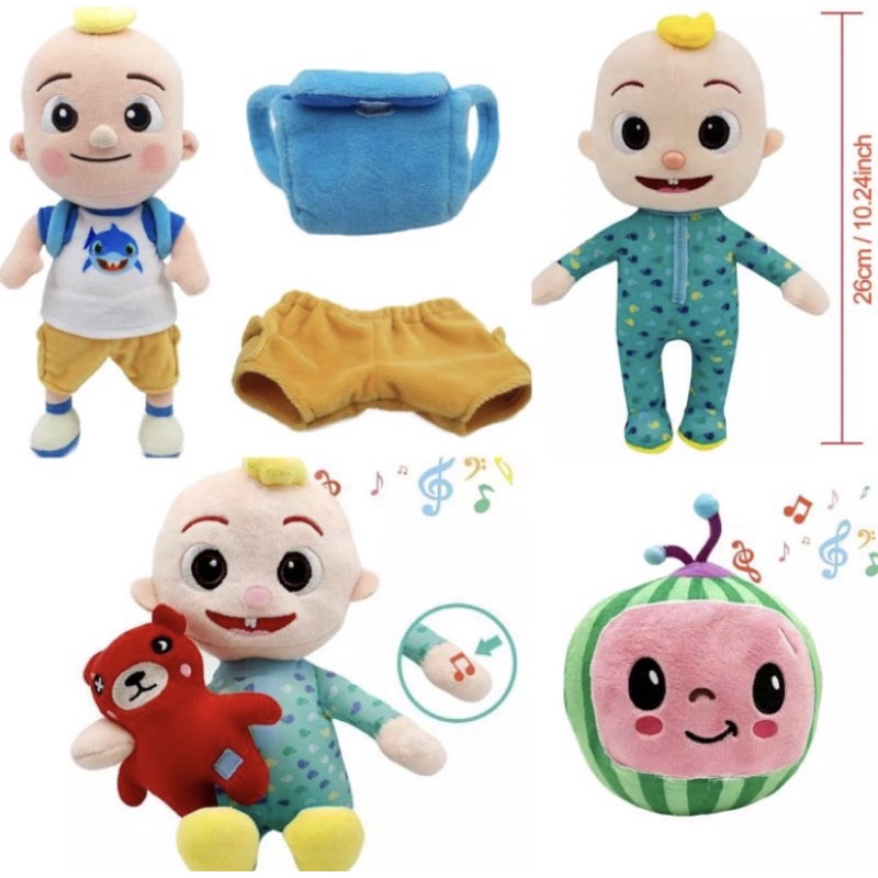 boneka coco melon jojo jj bayi semangka musik -cteppa-