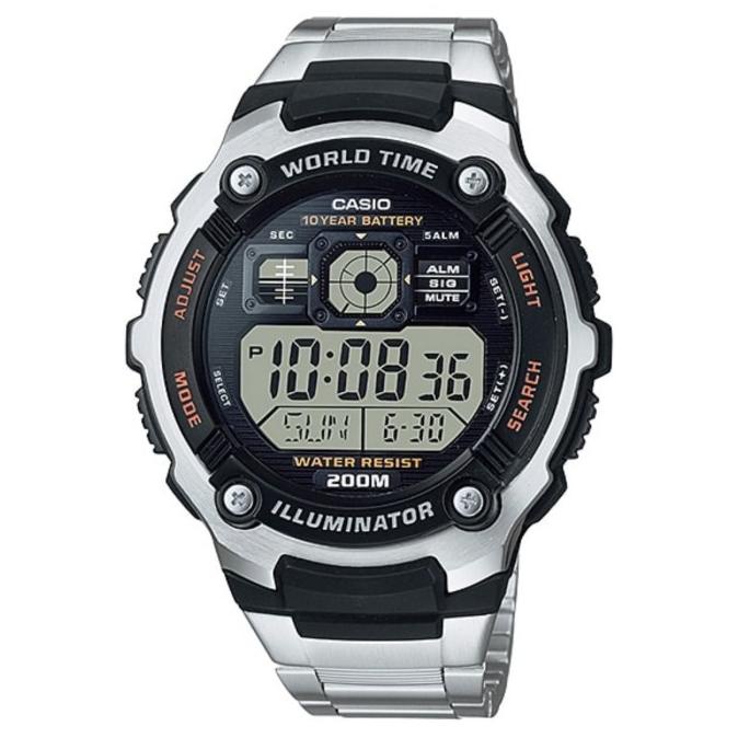 CASIO DIGITAL MEN'S AE-2000WD-1AV / AE2000WD ORIGINAL & BERGARANSI Termurah