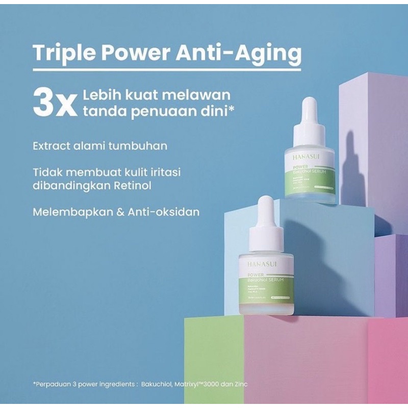 HANASUI POWER SERUM 20 mL/SERUM HANASUI BARU