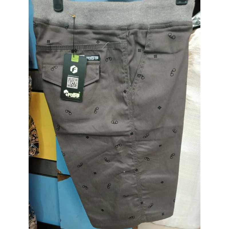 (COD) CELANA PENDEK KATUN RIP MOTIF SIZE 27-38