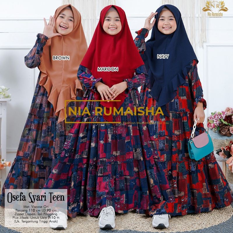 OSEFA SYARI TEEN KIDS || NIA RUMAISHA