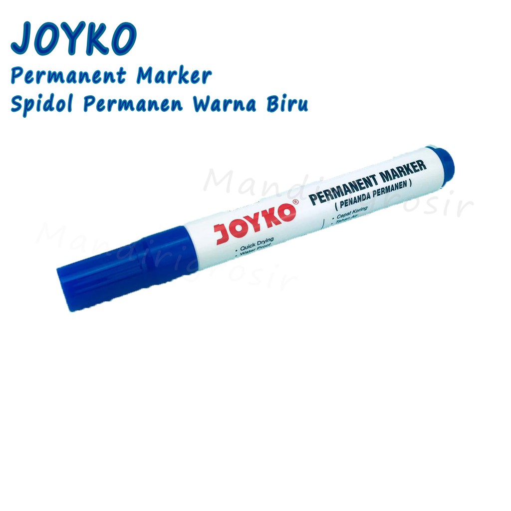 Spidol * Permanen * Joyko * Tinta * Biru