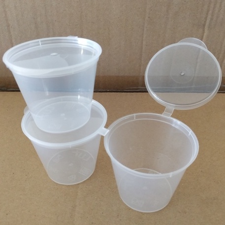 Xaviertaran Tempat Saos Plastik Cup Sauce / Saus / Sambal Sauce Container Lux 75Ml