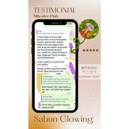 SABUN SEOM GUM GLOWING/FEMININE SOAP AGEN RESMI DIJAMIN ORIGINAL