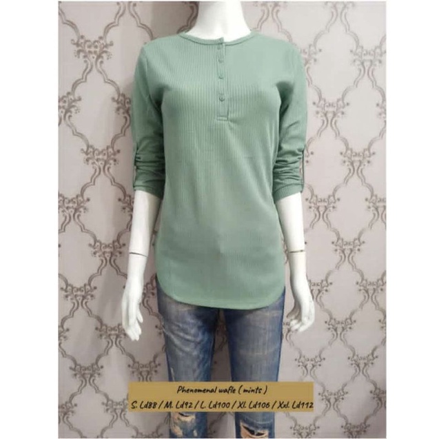 KAOS PHENOMENAL | KAOS CHISEL | KAOS BRANDED | KAOS LENGAN PANJANG WANITA || KAOS CASUAL
