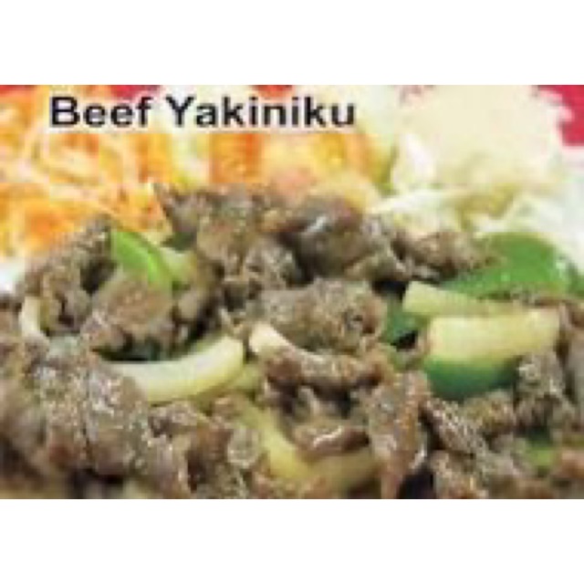 

BEEF YAKINIKU & TERIYAKI (1 porsi)
