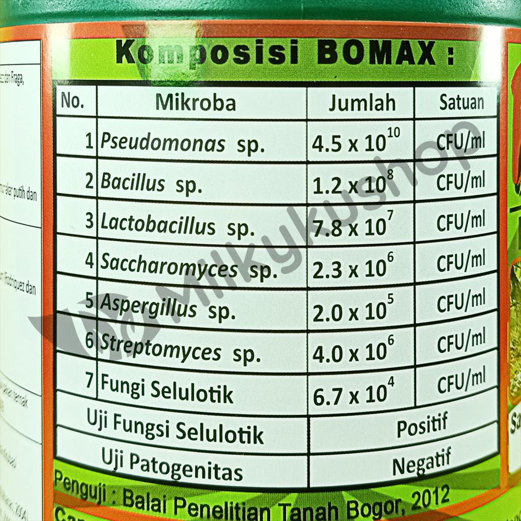 BOMAX 1 LITER BIO PESTISIDA ORGANIK