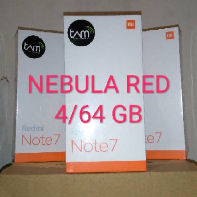 Xiaomi Redmi Note 7 4/64GB RED Garansi Tam