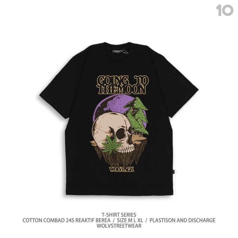 Kaos Wolv Original Product Kaos Casual Kaos Unisex Kaos Santai Kaos Pria 10