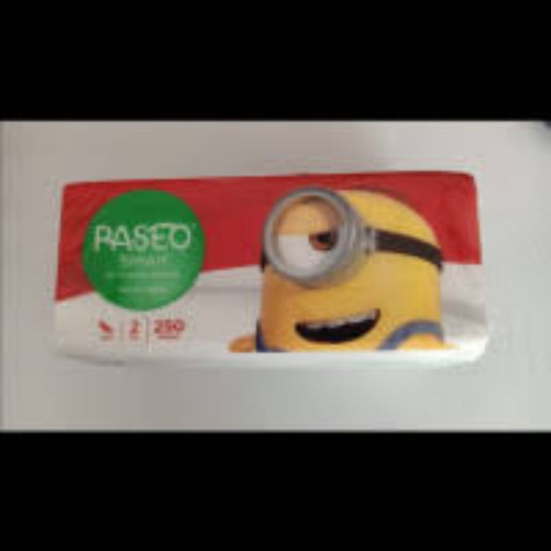 Paseo Smart Tisue Facial 250 sheet limited edision gambar minion