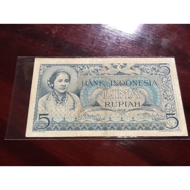 Uang Kuno Rp 5 Kartini