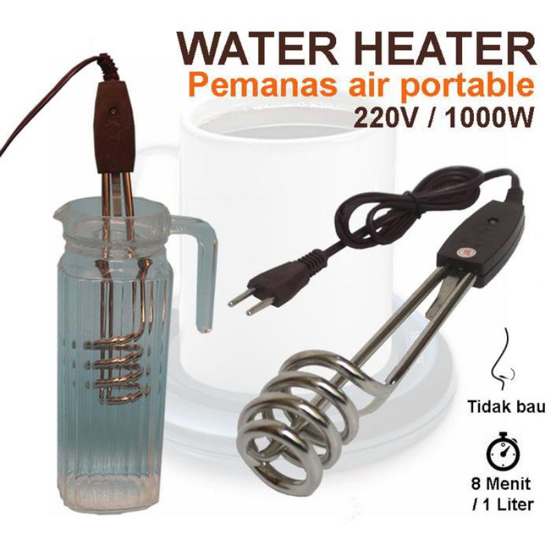 water heater   pemanas air celup   element pemanas 500w 1000w jiamei