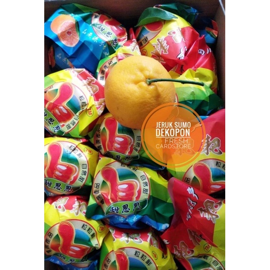 

Buah Jeruk Sumo Dekopon Import Fresh Manis Segar - 1 Kg