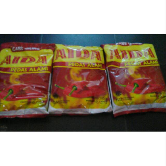 

Cabe bubuk aida 250 gram