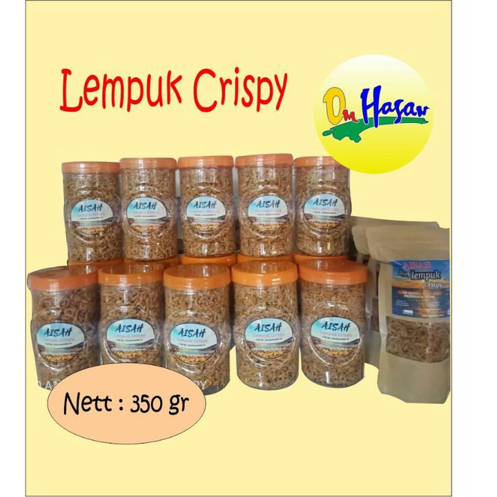 

Lempuk Crispy ikan Khas Danau Ranu Grati Pasuruan Jawa Timur 350g