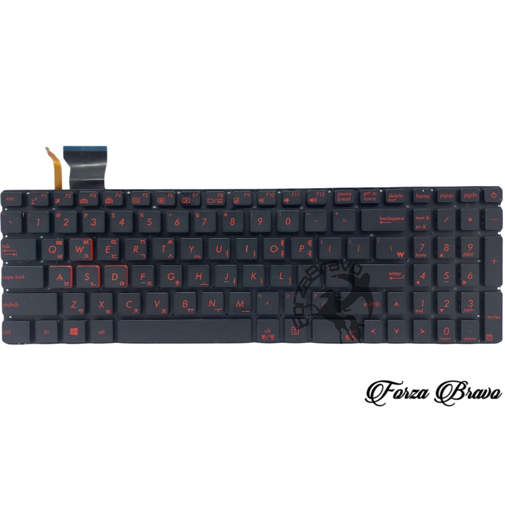 ASUS LAPTOP KEYBOARD GL552 ROG GL552JX GL552V GL552VW BACKLIGHT - US