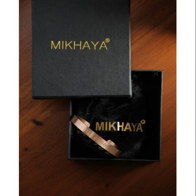 GELANG KRISTEN AKSESORIS ROHANI CHILD OF GOD ROSEGOLD